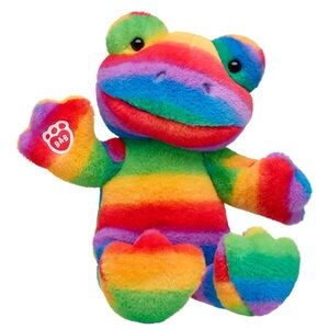 Build a Bear Rainbow Frog exclusive